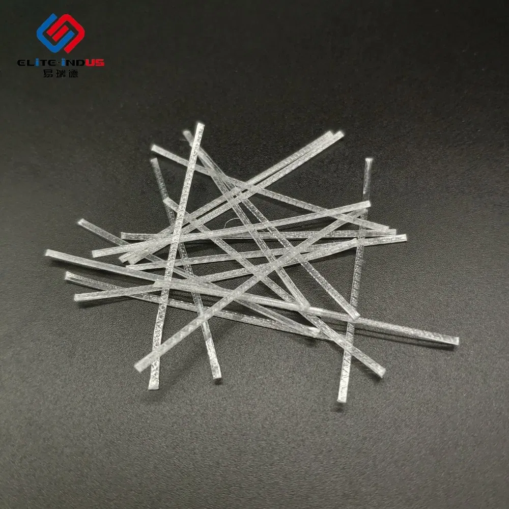 Construction Polypropylene Polymer Fiber Wave 48mm 55mm 65mm Instead of Steel Fiber