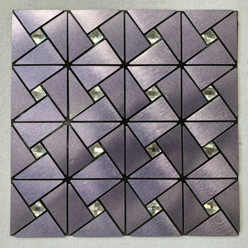 Самоклеящаяся мозаика 3D из стекла, 30x30 см