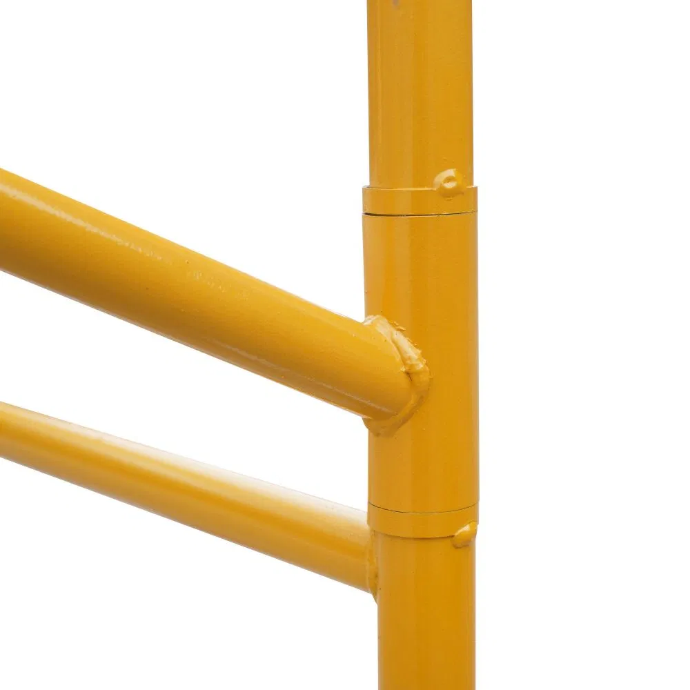 Yellow Scaffolding Available for Customization with Galvanized Finish