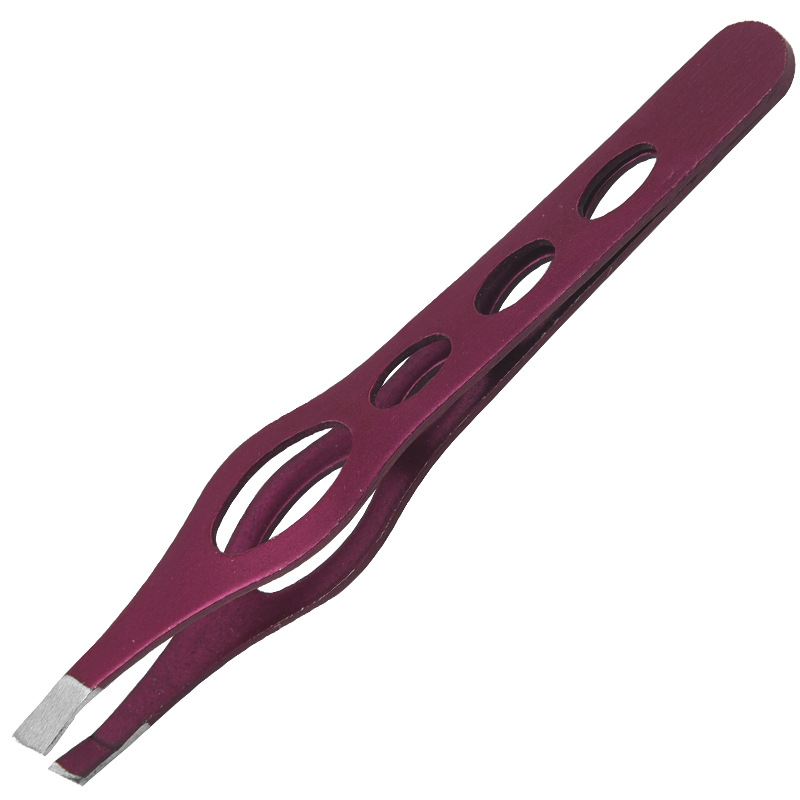 Stainless Steel Eyebrow Facial Hair Salon Splinter Removal Tool Unisex Beauty Tweezer