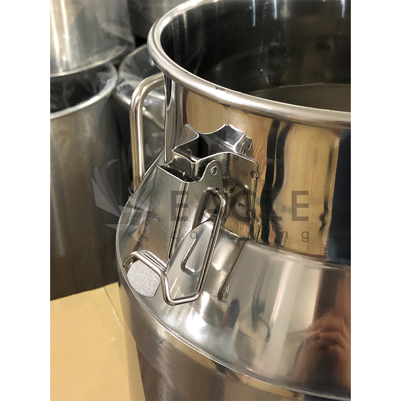 Stainless Steel Storage Barrels Storage Container with Seal Cover Milk Can
