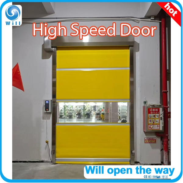 Industrial Automatic High Speed Door Fast Rolling Doors
