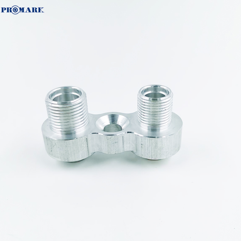 GM Compressor Straight Rear Adapter Block Flat Face