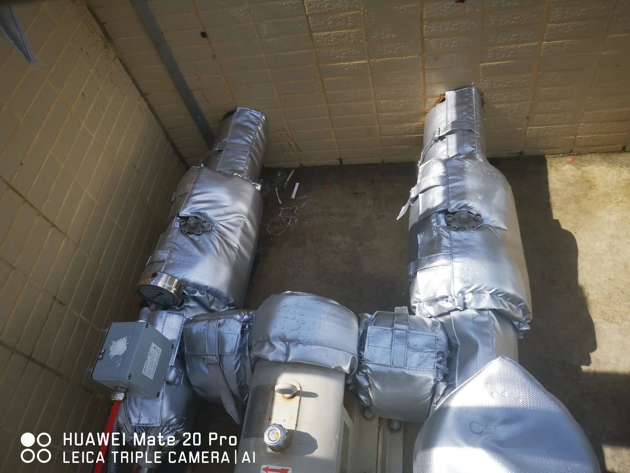 Steel Structure Work Insulation Jacket with High Quality