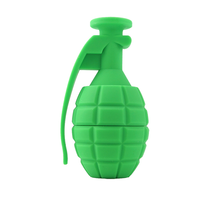 Mixed Colored Grenade Titanium Nail & Jar Silicone Nectar Collector