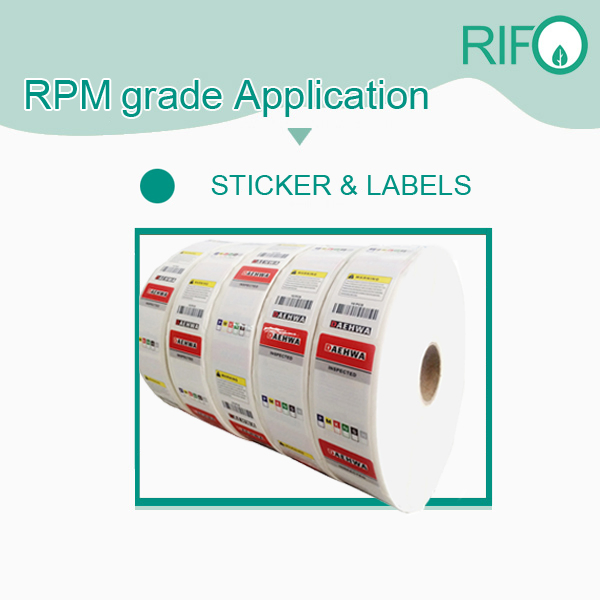 Rpm-145 White Soft BOPP Material for Desktop Printable Labels
