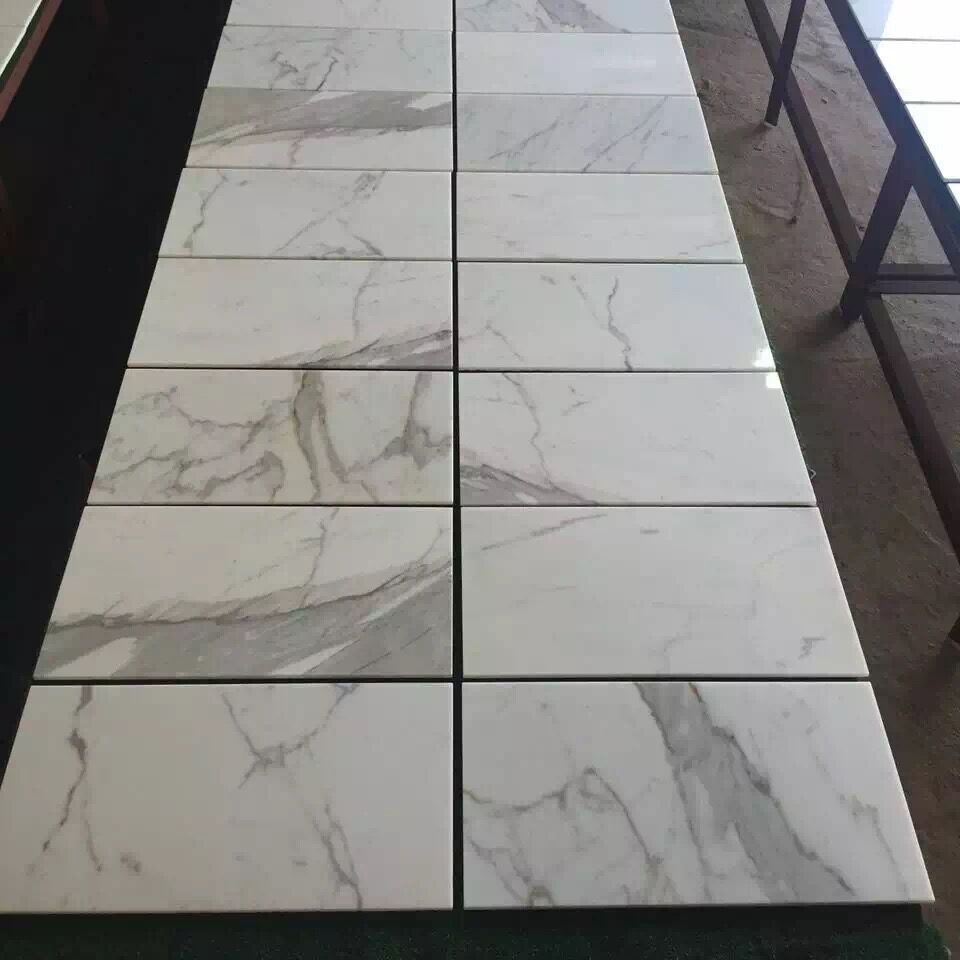 Calacatta Natural Stone Marble Tiles for Wall and Flooring