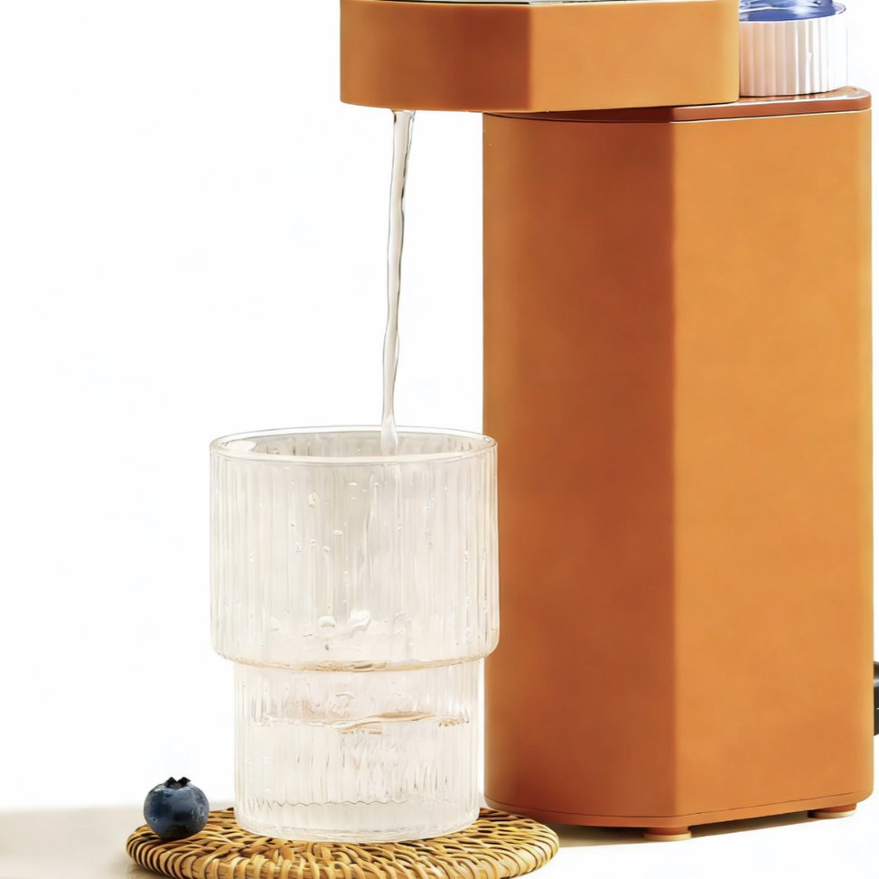 Household Countertop Hot Type Water Dispenser Plastic Body Travel Convenient