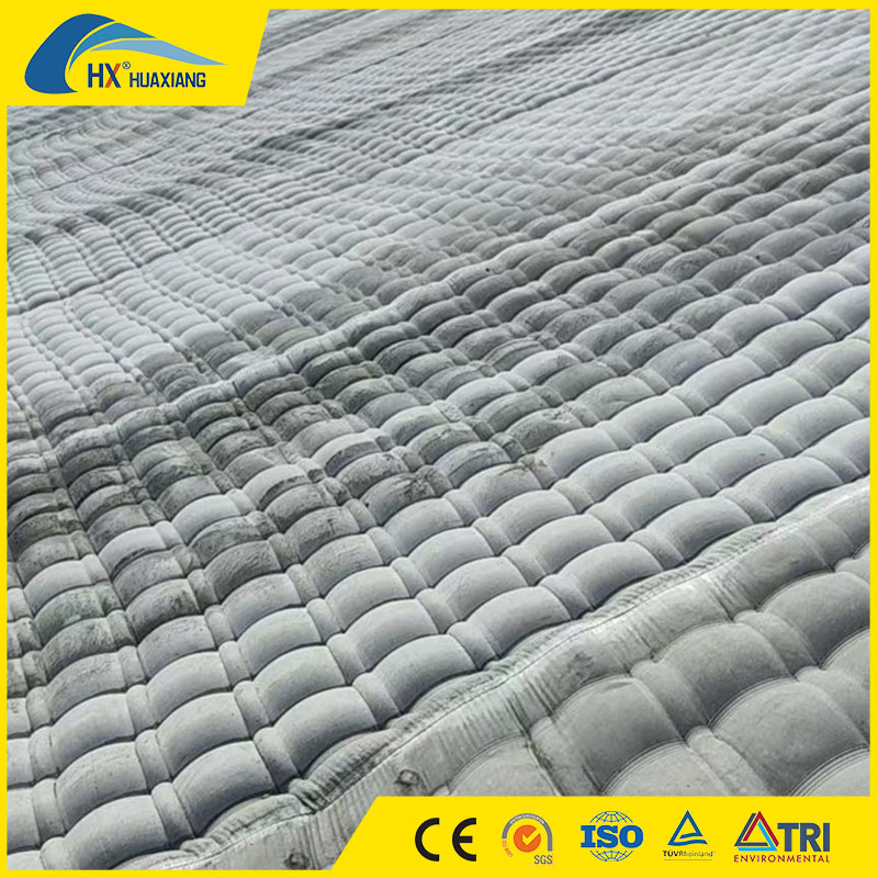Fire Retardant and Flame-Retardant Friendly to Promote Vegetation Growth Fabric Formed Concrete