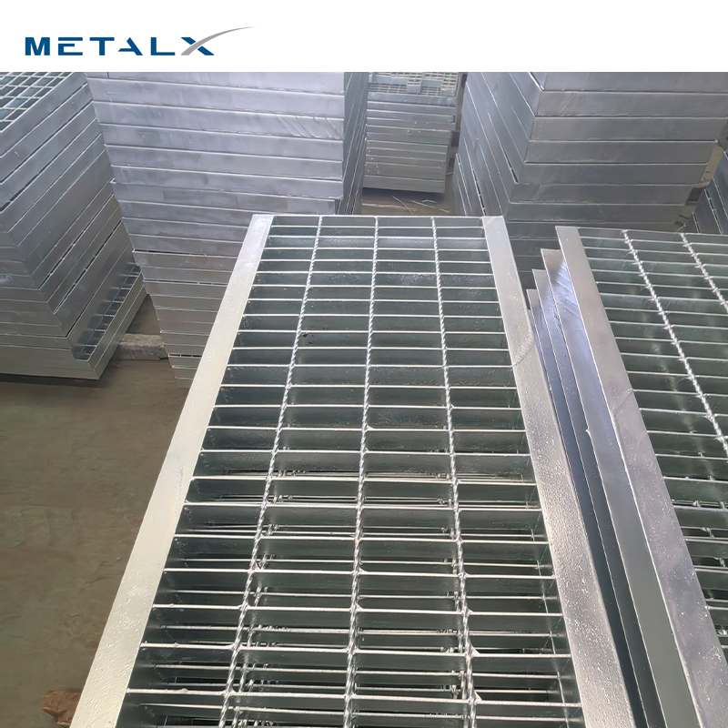 Galvanized Metal Stainless Steel Grating Walkway Platform Stair