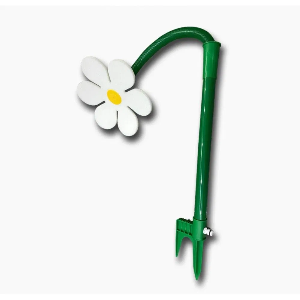 360 Degree Swivel Garden Water Sprinkler with 3/4" and 1/2" Adapters Dancing Daisy Esg20073