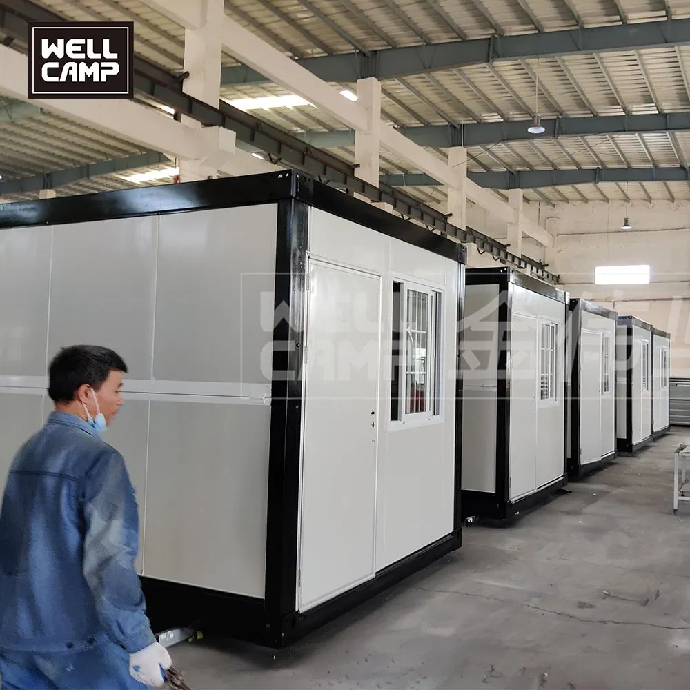 Hot Sale Caravan Collapasible Prefab Modular Space Saving Foldable Container Homes Price