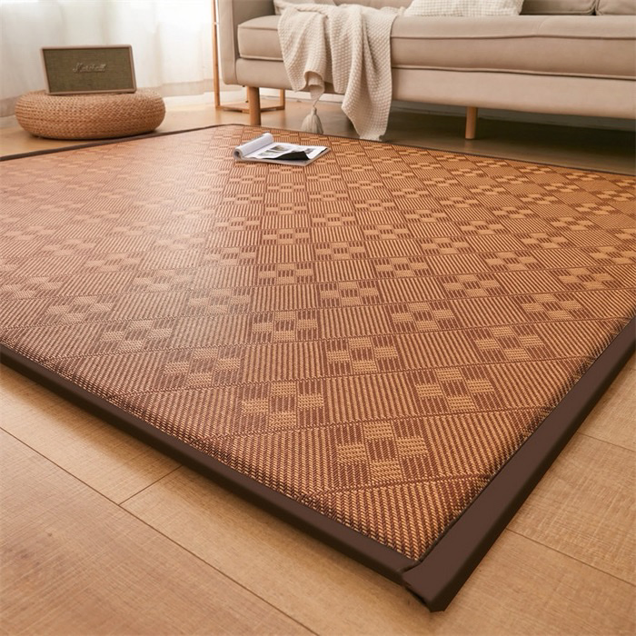 Non-Toxic Memory Foam Cushion Carpet Anti-Slip Japanese Tatami Mat for Children's Play Area Washable Suitable for Summer