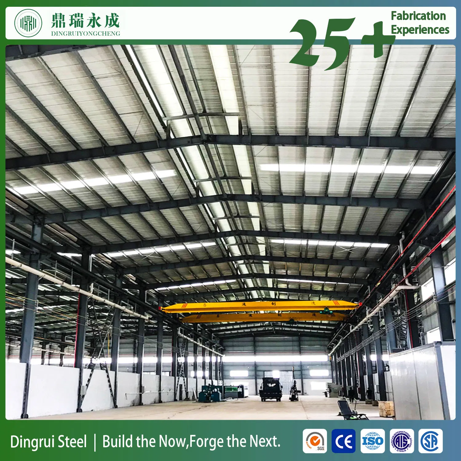 Prefabricated Construction Steel Structure Space Frame Used Warehouse Workshop Building Efficient Steel Structure Solutions for Workshops and Warehouses