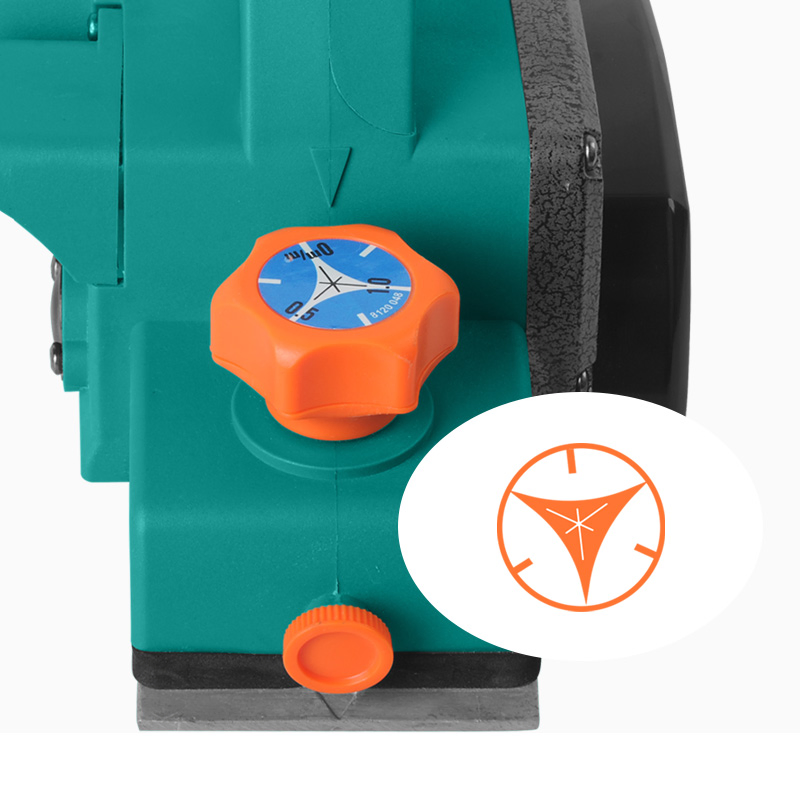 Электрорубанок Power Action 710Вт с параллельным упором