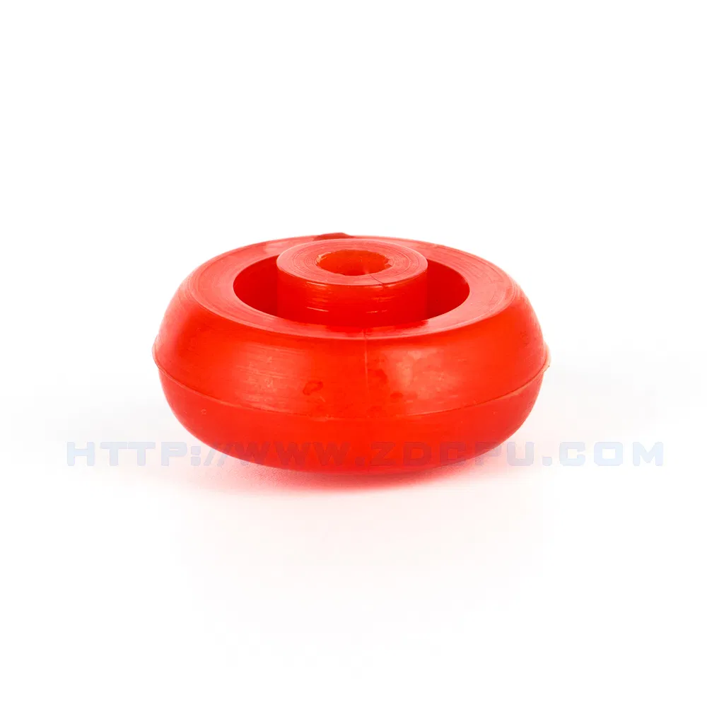 High Precision Injection Molded Small Solid Rubber Plastic Toy Wheels