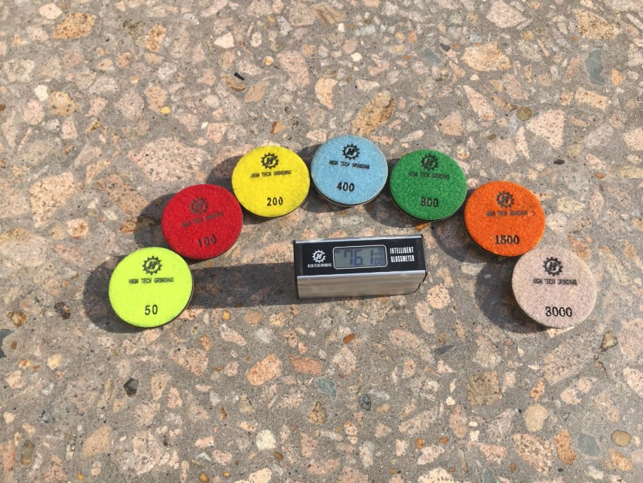 Влажные полировальные диски 4 дюйма, алмазные