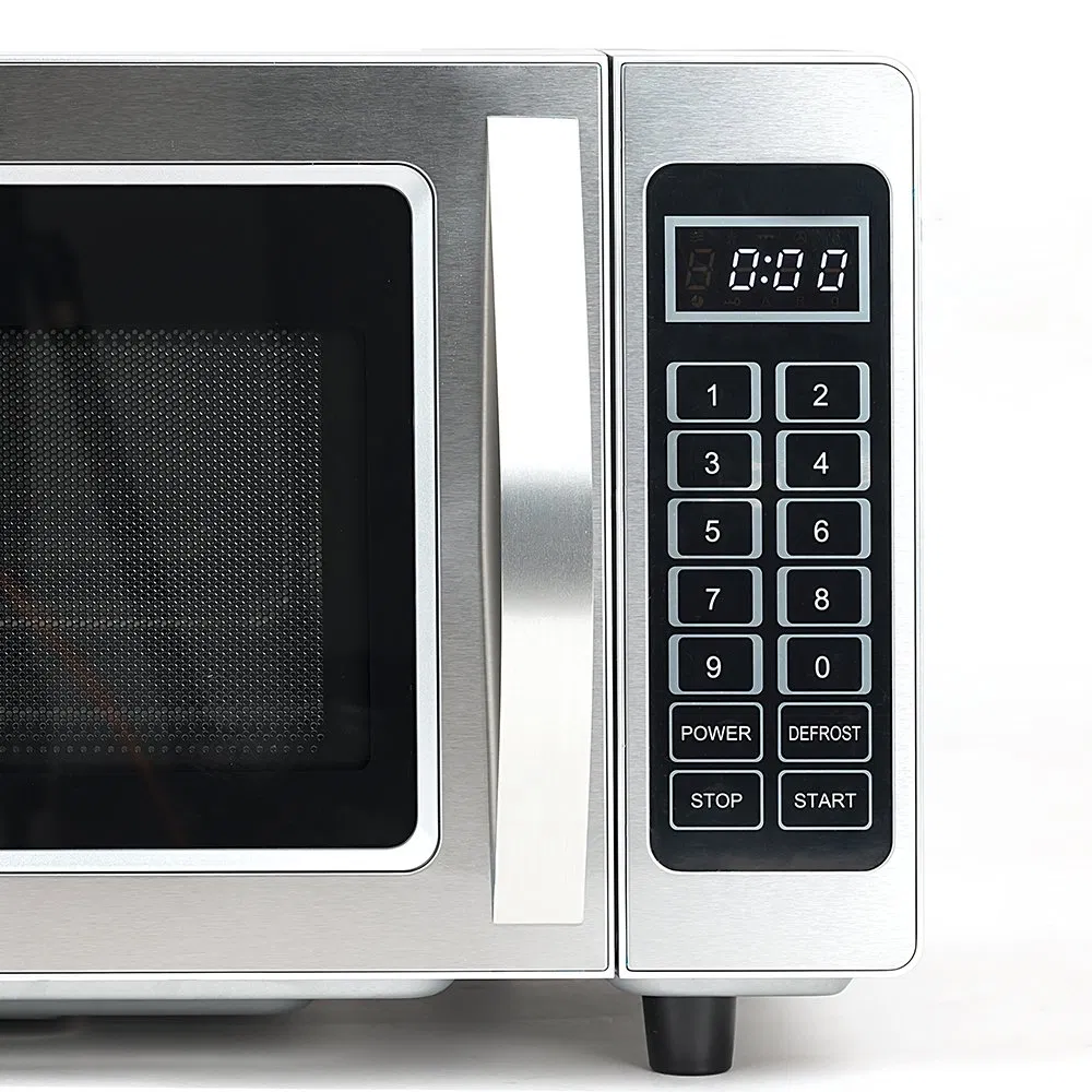 Wholesale 25L Fast Heating Stainless Steel Cavity Commercial Microwave Oven