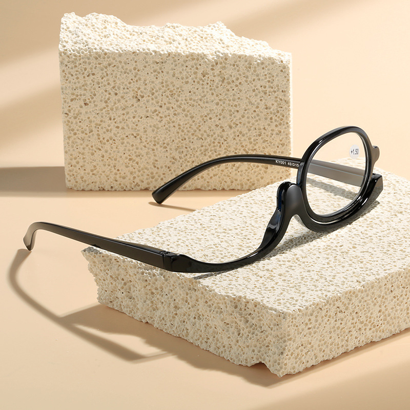 Wholesale Customized Magnifying Makeup Reading Glasses with Rotating Lens Fashion Cosmetic Glasses