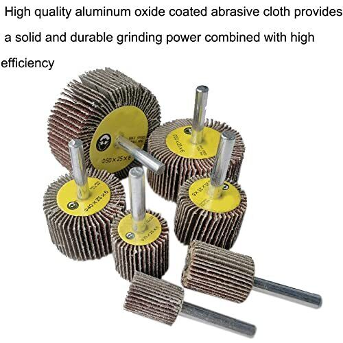 Абразивный лепестковый круг для нержавеющей стали 270x100x32мм