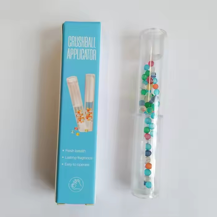 More Taste Menthol Capsule Balls Crushball Applicator Capsula Cigarrillo Smoking Filter Rods for Cigarettes