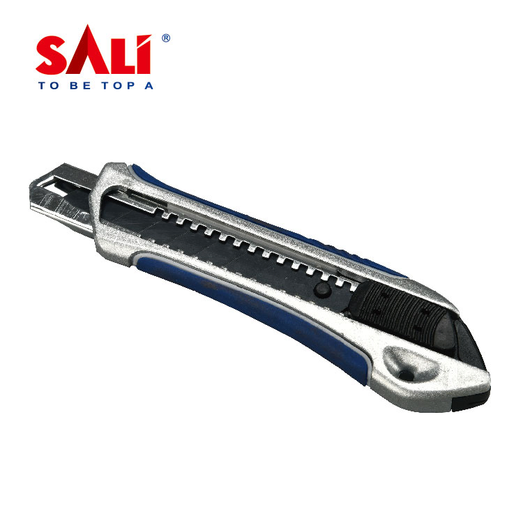 Sali 18mm ABS+TPR Cover Retractable Utility Knife