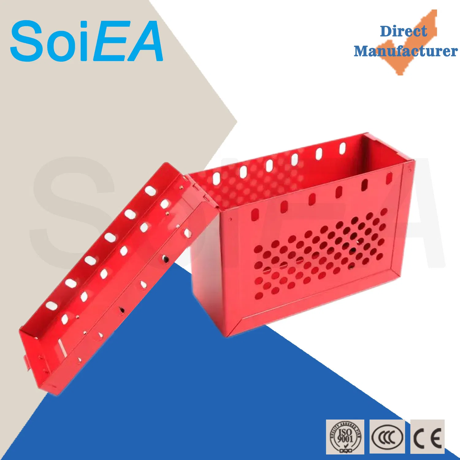 Stackable Locking Container with 12 Padlocks for Positioning Lockout Tagout Kit Lock Box for Keys Box with Combination Lock