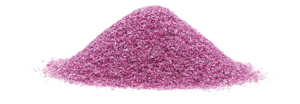 Полировальный порошок розовый электрокорунд (оксид алюминия)
