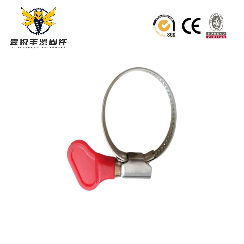 China 8-12mm Tight Lock Screw Worm Drive American Type Hose Clamp