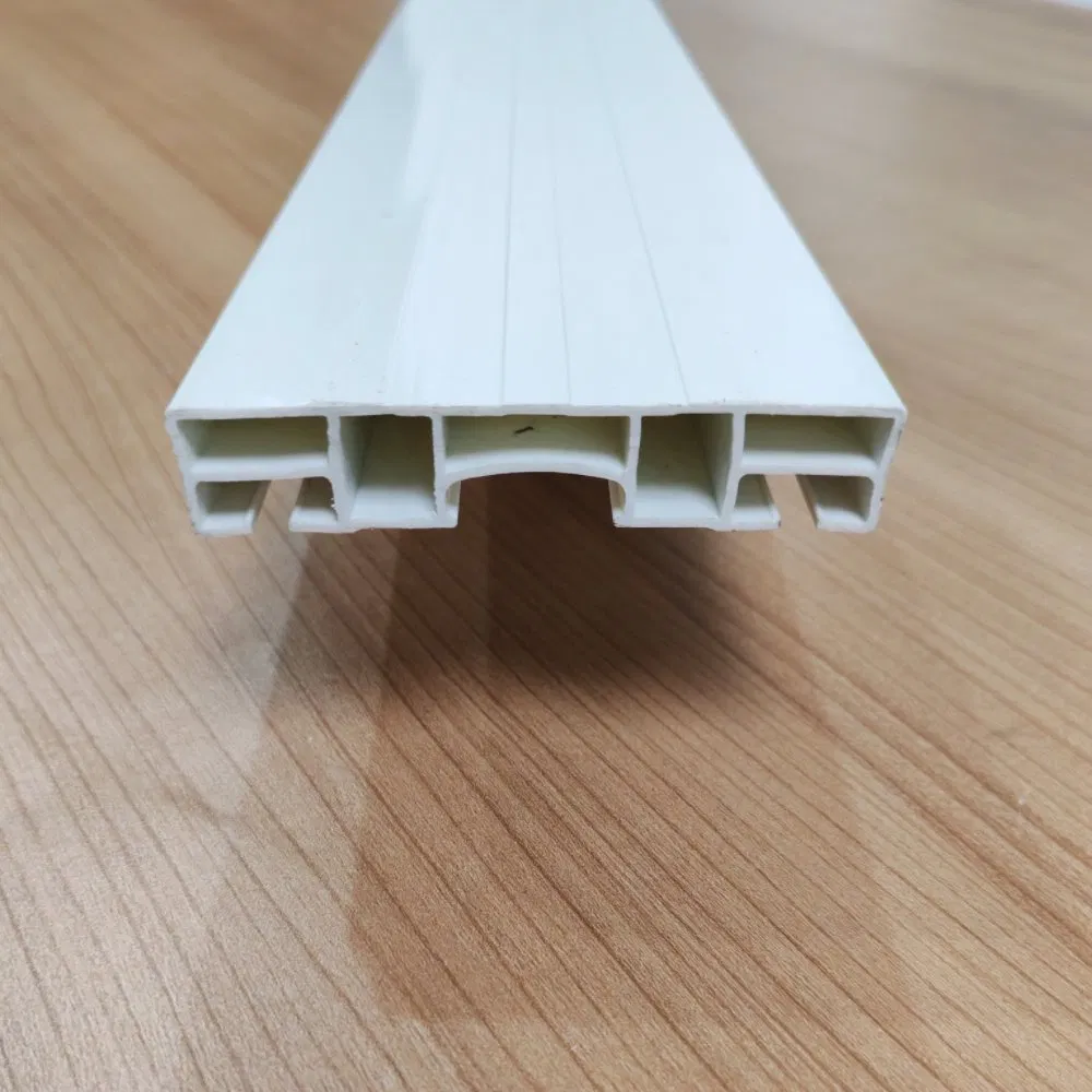 Plastic PVC Hospital Project Double Rail Indoors Curtain Rail Window Curtain Track