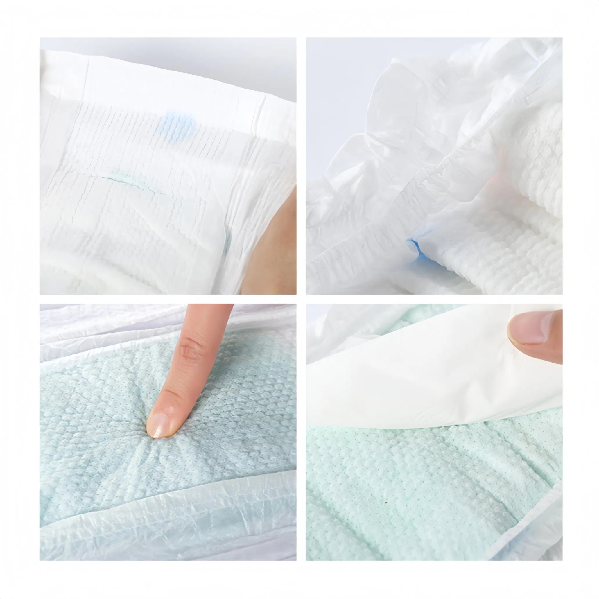 Factory Price Elastic Diaper on Sale with High Absorbency Core