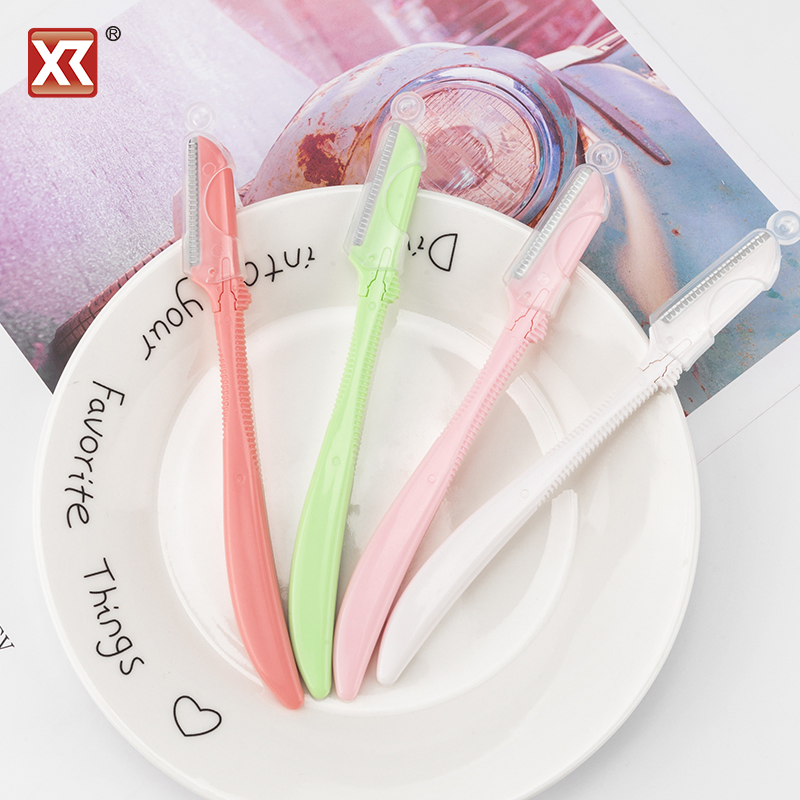 Facial Razor with Colorful Safe Eyebrow Trimmer for Shaving Excellent Quality