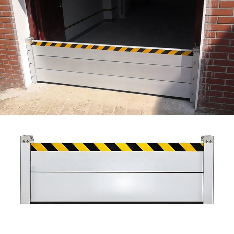Flood Defence Barrier Aluminum Alloy Portable Indoor Flood Barrier Panels Garage Gate Anti Flood Barrier