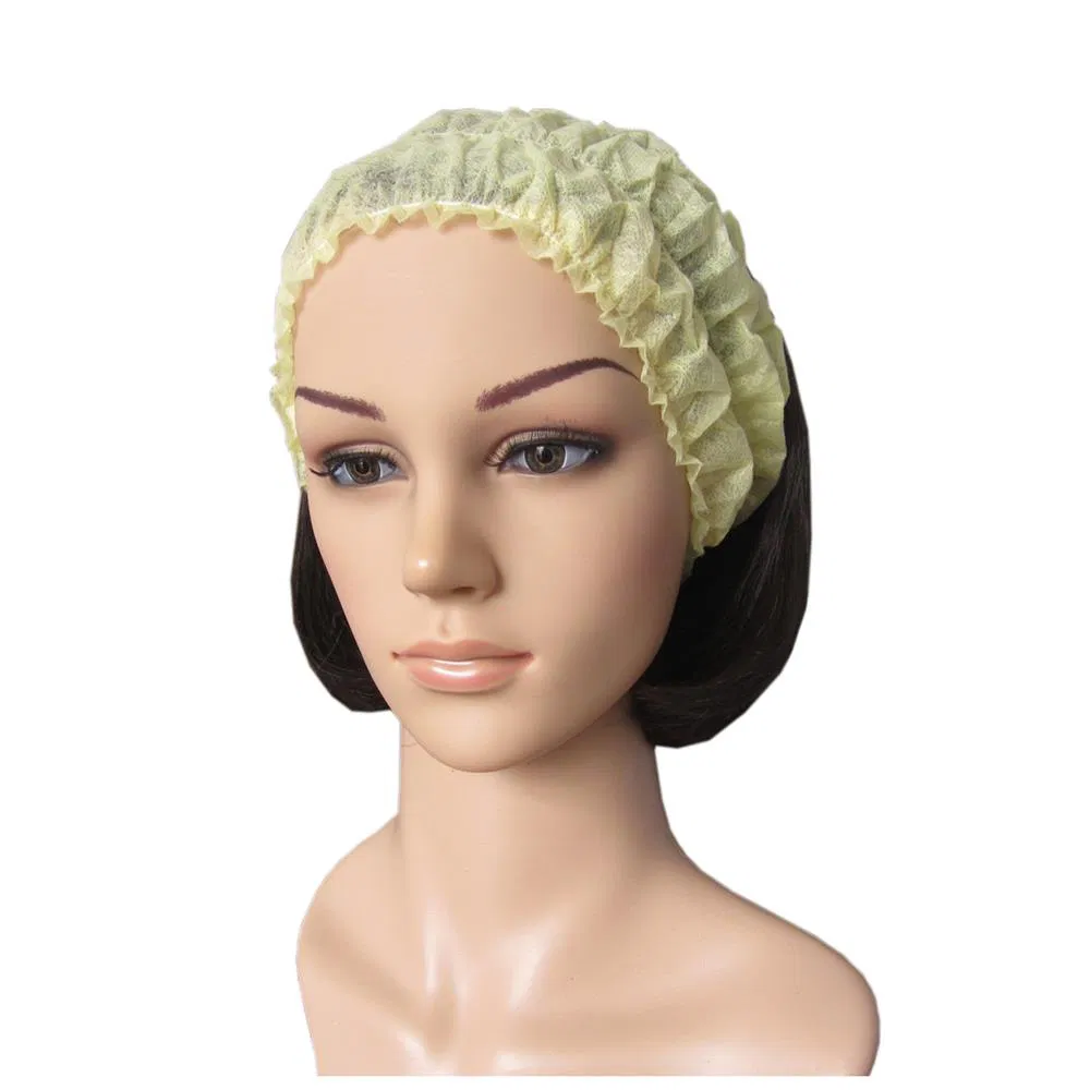 Disposable Nonwoven Fashion Pleated Hair Band Head Band Ce Approved