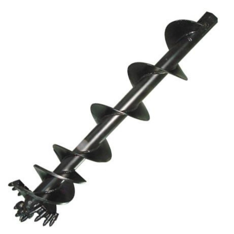 Heavy Duty Earth Rock Auger with Bullet Teeth