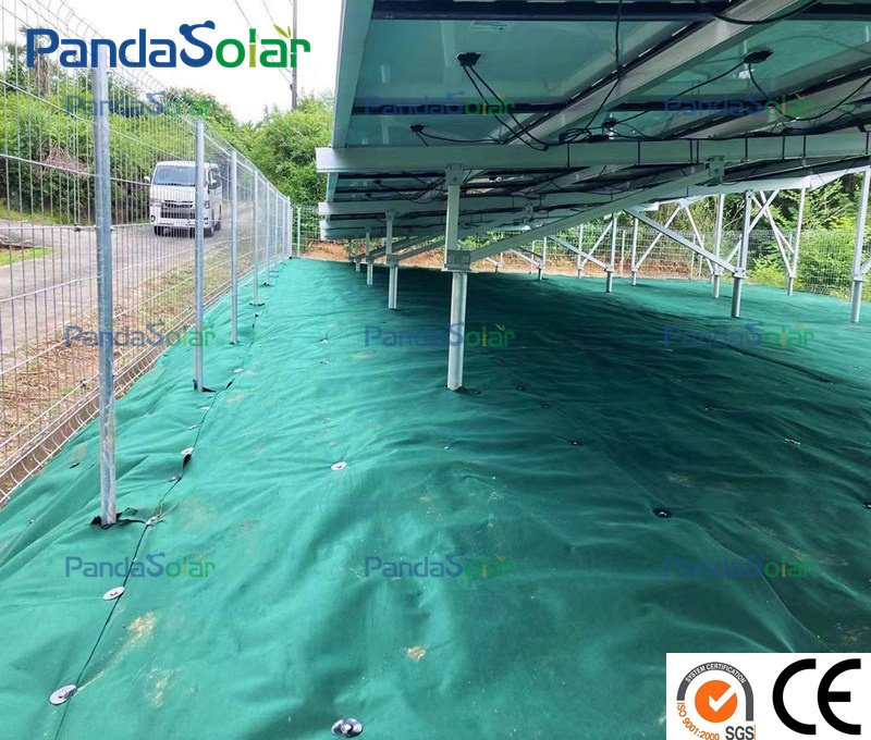 Pandasolar Agricultural PP Nonwoven Fabric Cloth in Roll Weed Control Landscape Agricultural Fabric for Solar System