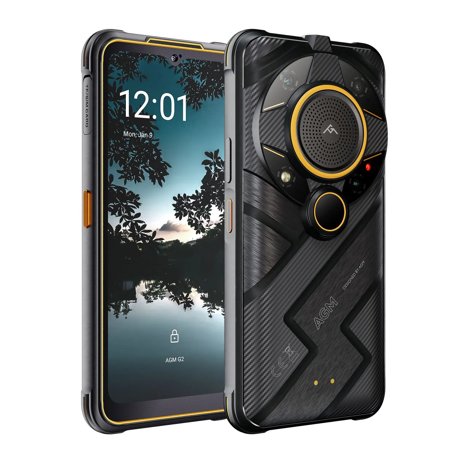AGM G2 Guardian 5g Smartphone 12+256GB 108MP Camera 7000mAh Night Vision Thermal Imaging Rugged Phone with NFC