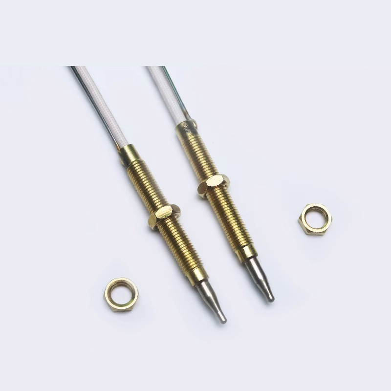 Dual Line Thermocouple 300mm Dual Line Induction Copper Needle Gas Stove Universal