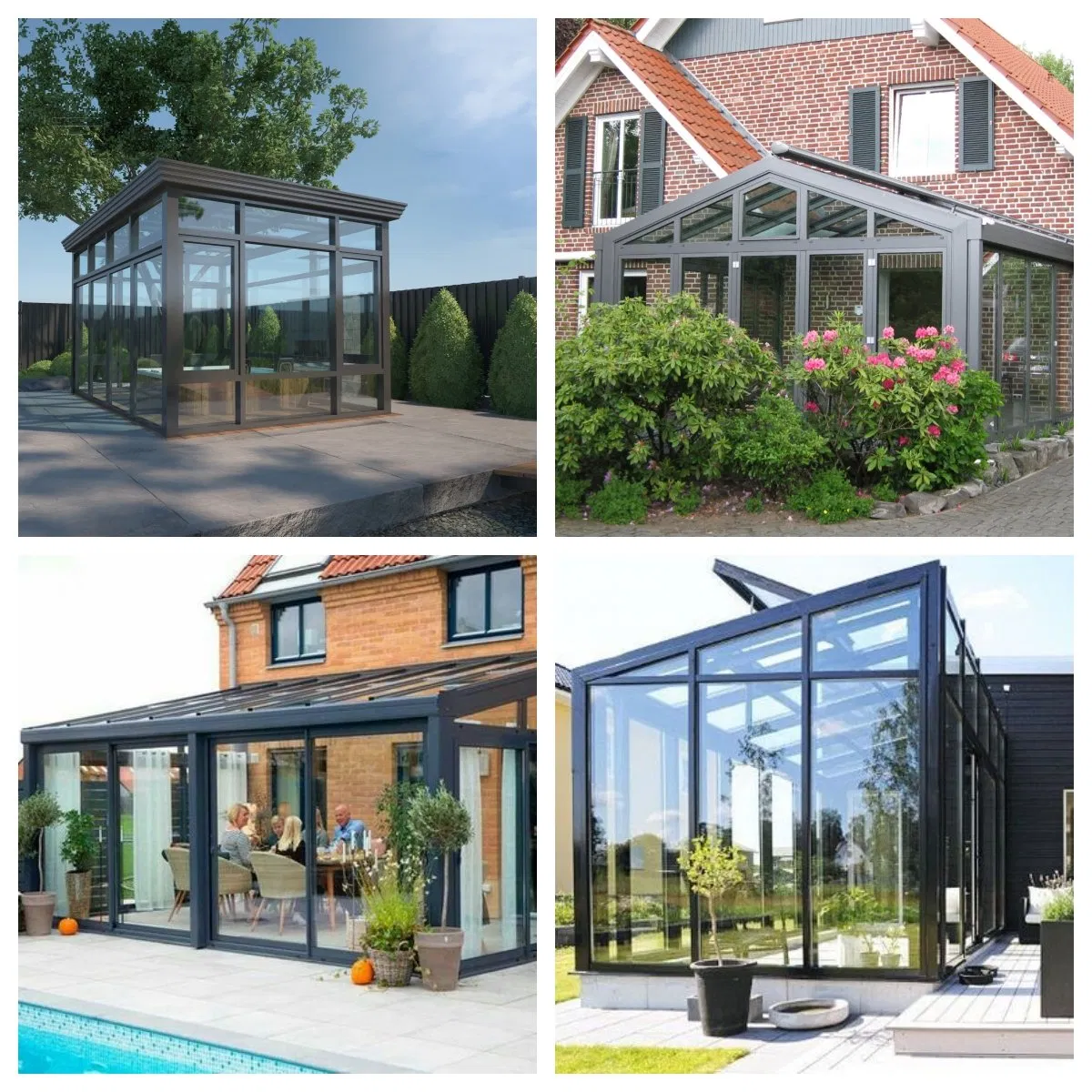 Modular Structure Outdoor Waterproof Round Transparent Dome Bubble Sunroom