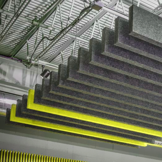 Soundproof Pet Acoustic Panels High Quality Polyester Acoustical Ceiling Tiles