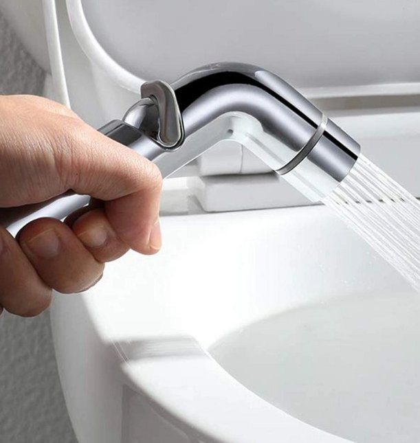 Sanitary Ware Bathroom Accessories Flow Adjustable Bidet Spray Bathroom Toilet Hand Shower Health Faucet Sprayer Shattaf