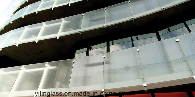 Frosted Translucent Glass From Silk-Screen Printing
