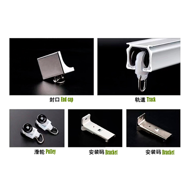 Flexible Curtain Tracks for Arched and Curved Windows