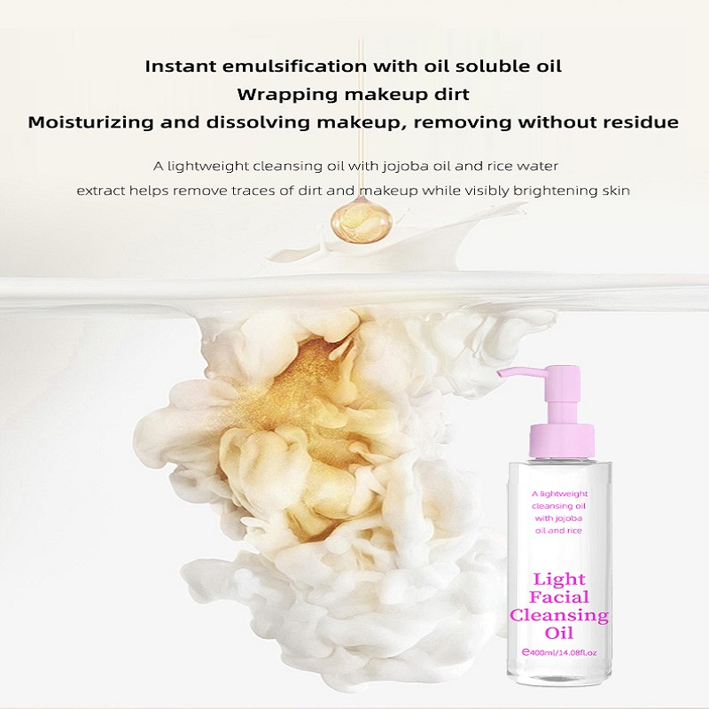 Hot Selling Private Label Moisturizing Facial Cleanser Whitening and Anti-Wrinkle Facial Cleansing Oil