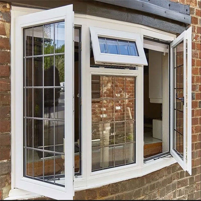High Quality Energy Saving PVC/UPVC/Vinyl Casement Window for Sale