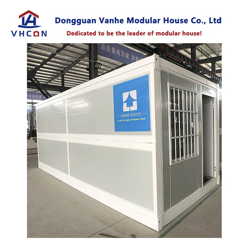 China Cheap Prefab 20FT 40FT Foldable Modular Luxury Living Flat Pack Prefabricated Folding Container House for Sale