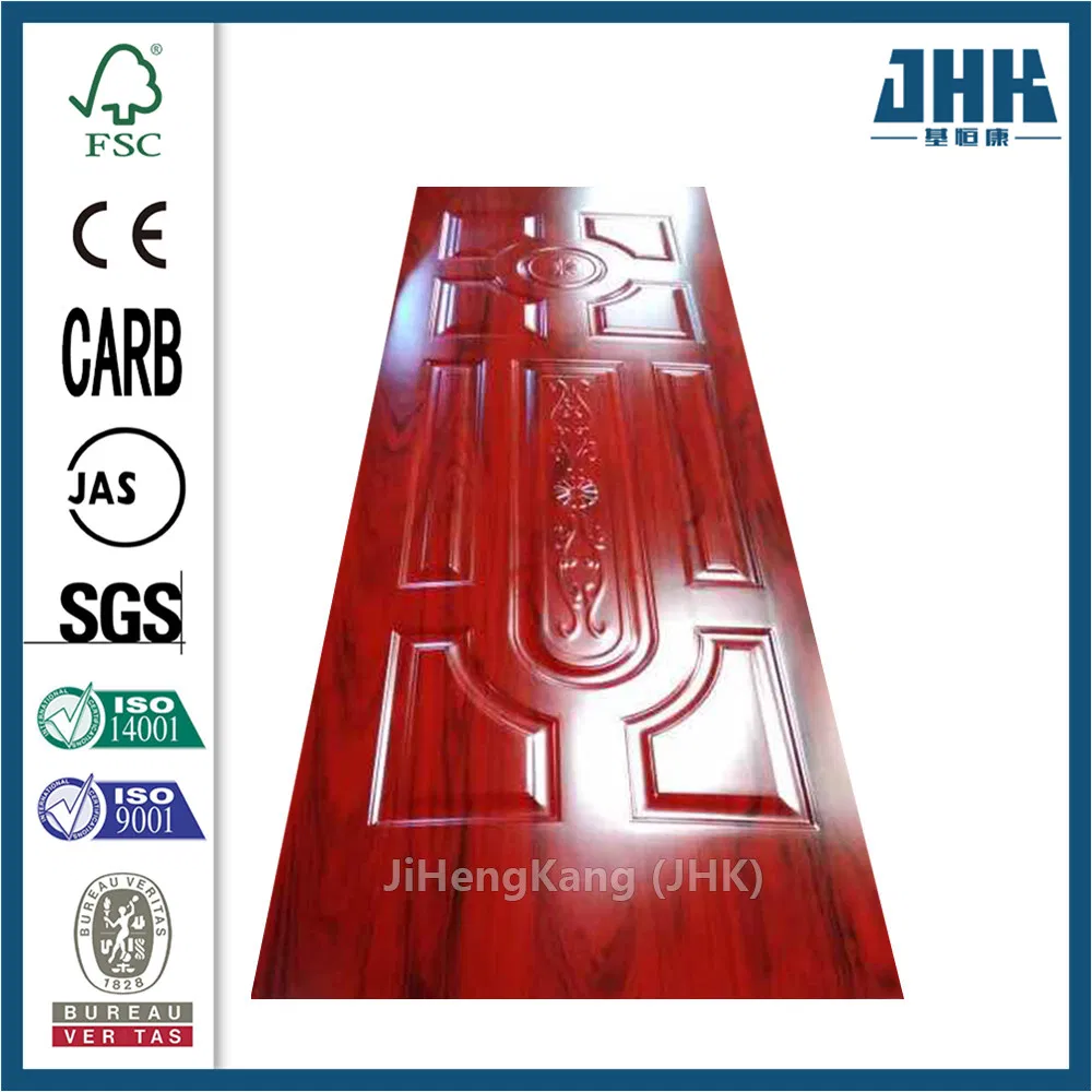 Jhk 3D Wall Panel Decoration Gloss MDF Melamine Door Skin