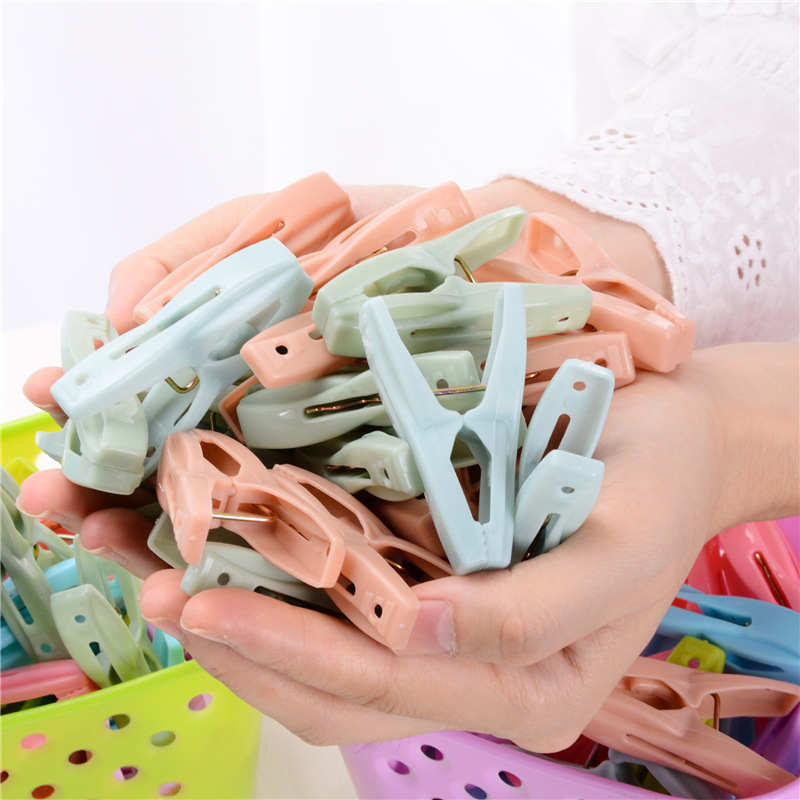 30 Windproof Underwear Socks Clotheslines for Household Use