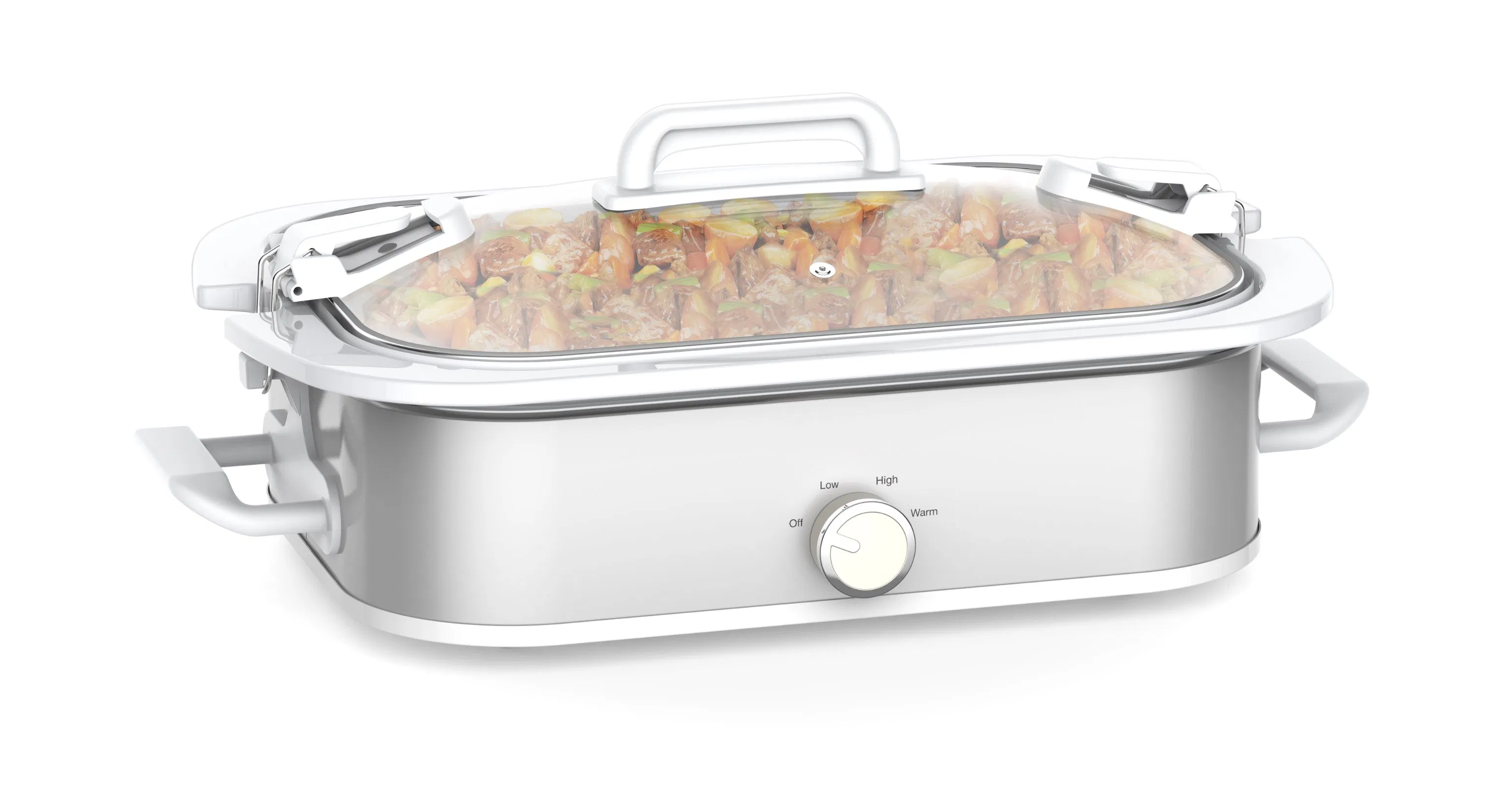 Versatile 3.5qt Slow Cooker for Effortless Meal Preparation