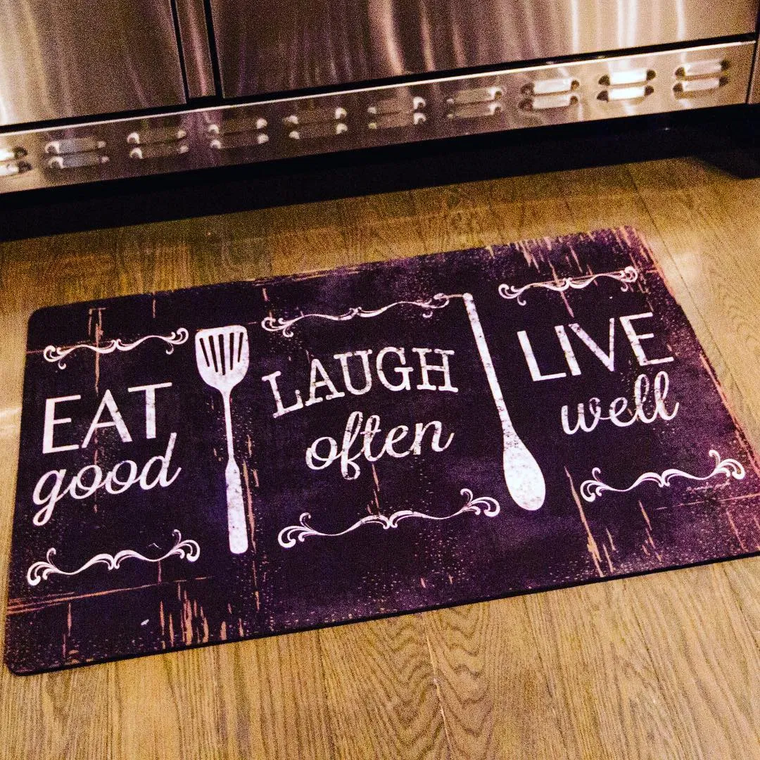 Waterproof Washable Absorbent Floor Mat for Kitchen Mat